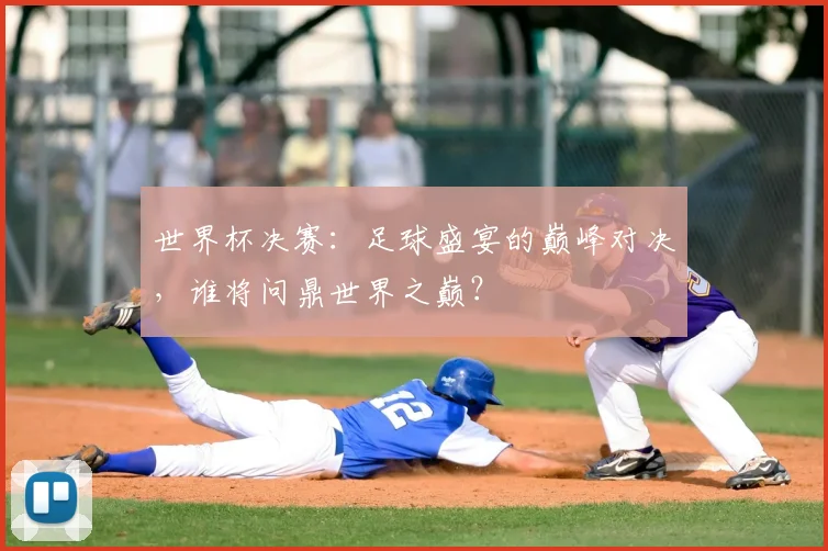 世界杯决赛：足球盛宴的巅峰对决，谁将问鼎世界之巅？